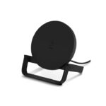 BELKIN 10W FAST WIRELESS CHARGING STAND WITH PSU, BLACK
