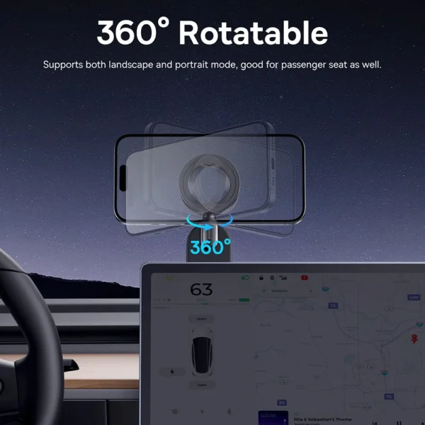 Baseus C02 Go Series Magnetic Car Phone Mount  - Image 8
