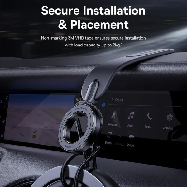 Baseus C02 Go Series Magnetic Car Phone Mount  - Image 5