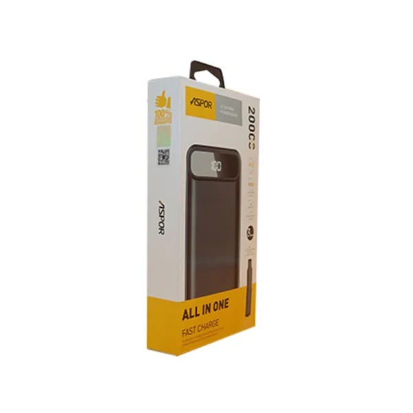 Aspor A396 PD Power Bank 20000mAh - Image 3