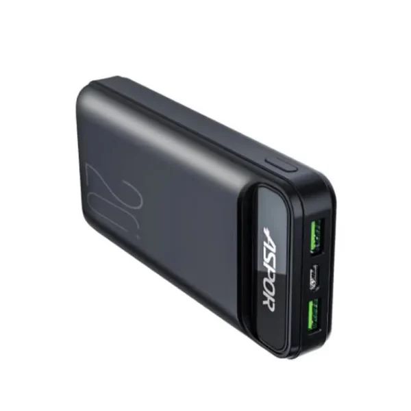 Aspor A396 PD Power Bank 20000mAh - Image 2